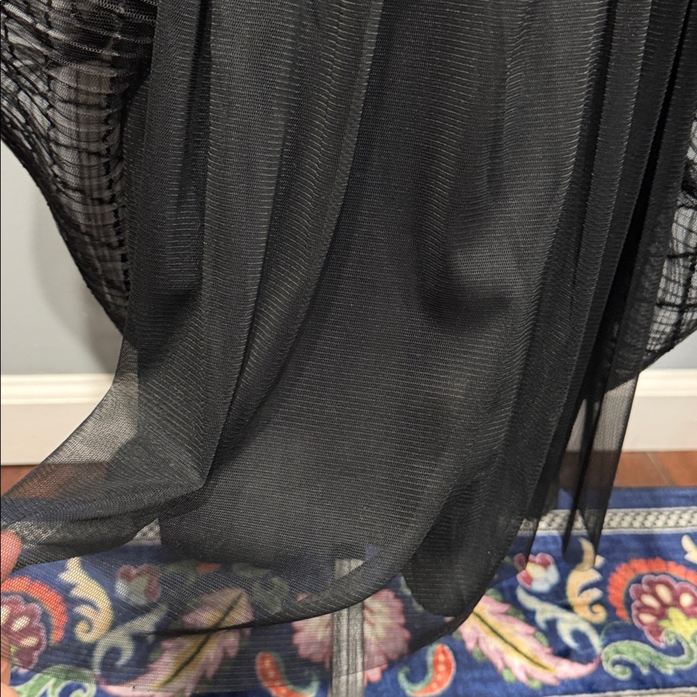 HP🌈 ON 34th Tulle Maxi Skirt - Black Size Medium - Picture 6 of 12
